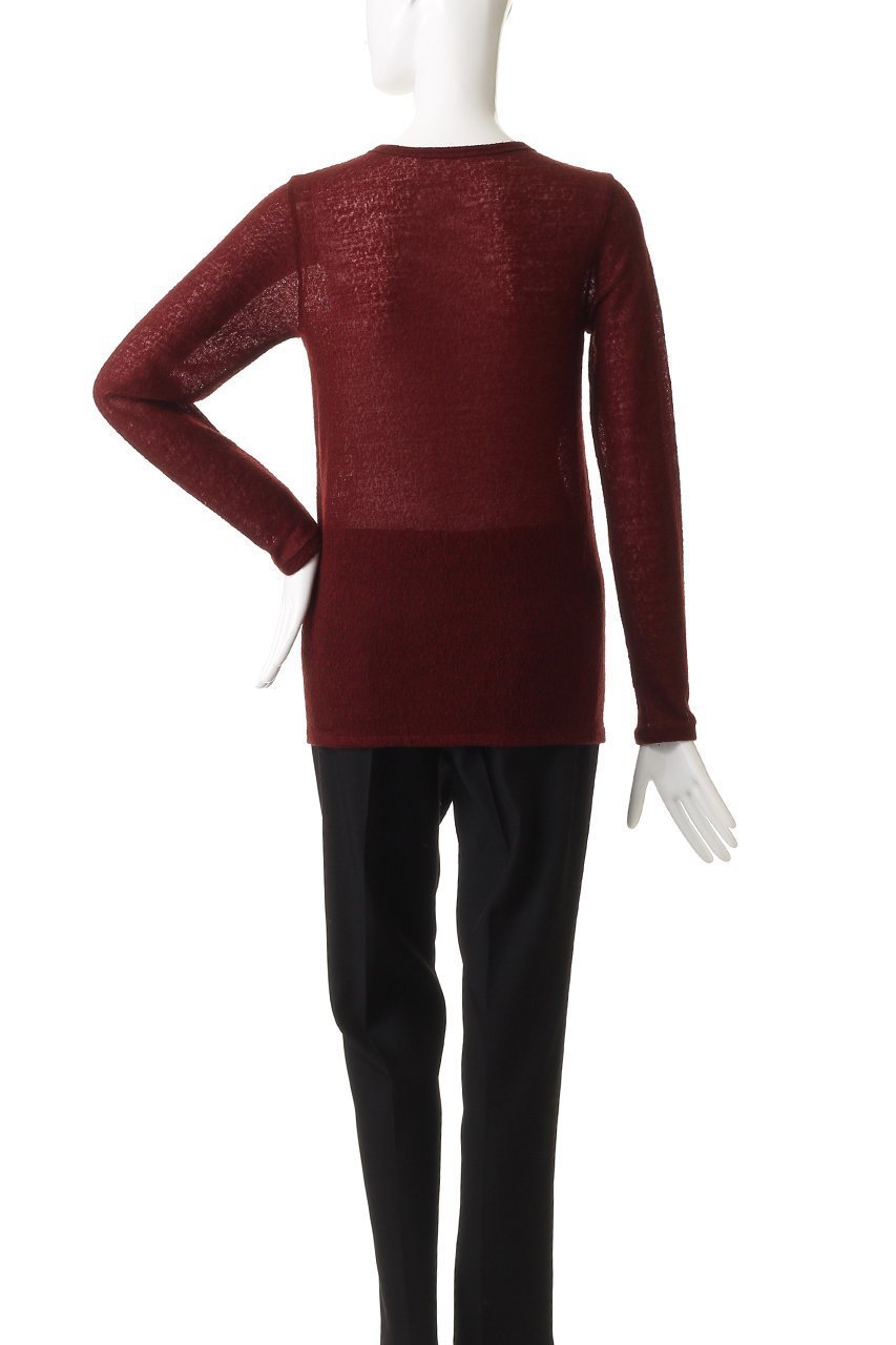 【ミディウミソリッド/MIDIUMISOLID】のwool sheer PO プルオーバー 人気、トレンドファッション・服の通販 founy(ファニー) 　ファッション　Fashion　レディースファッション　Fashion for Women　トップス・カットソー　Cut & Sew Tops　シャツ・ブラウス・オフィスカジュアル　Elegant Blouses & Button-Ups　ロングTシャツ・Tシャツ　Longline T-Shirts & Tees　カジュアルプルオーバー・ニットトップス　Pullovers & Knit Tops / Casual Pullovers　カットソー・ベーシックTシャツ　Cut-and-Sewn Tops / Stretch Tees & Basics　シアー　Sheer, See-Through　シンプル　Simple, Minimal　ジャケット　Jacket, Outerwear　スリーブ　Sleeve, Long Sleeve / Short Sleeve　ベーシック　Basic, Essential　ロング　Long, Long-Length　新作・新入荷　New Arrivals / New In　other-4|ID: prp329100004748484 ipo3291000000034335813