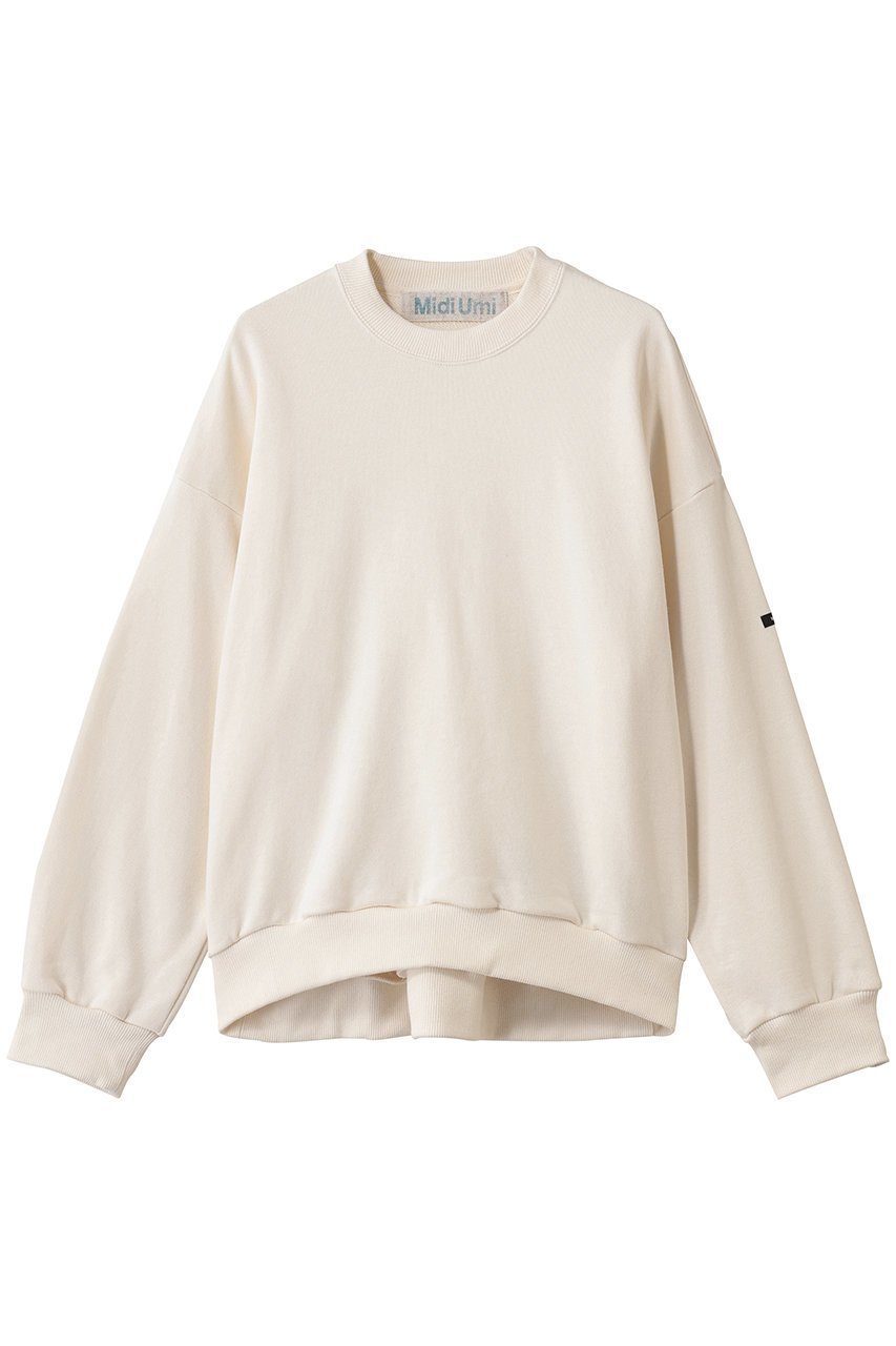 【ミディウミ/MidiUmi】のwide sweat PO プルオーバー インテリア・キッズ・メンズ・レディースファッション・服の通販 founy(ファニー) 　ファッション　Fashion　レディースファッション　Fashion for Women　トップス・カットソー　Cut & Sew Tops　シャツ・ブラウス・オフィスカジュアル　Elegant Blouses & Button-Ups　レディースパーカー・カジュアルフーディー　Casual Hoodies & Sweatshirts　ロングTシャツ・Tシャツ　Longline T-Shirts & Tees　カジュアルプルオーバー・ニットトップス　Pullovers & Knit Tops / Casual Pullovers　スウェット・クルーネックトップス　Sweatshirts & Crewnecks / Relaxed Fit Sweat Tops　カットソー・ベーシックTシャツ　Cut-and-Sewn Tops / Stretch Tees & Basics　シンプル　Simple, Minimal　ボトム　Bottoms, Lower Wear　リラックス　Relax, Relaxed Fit　ワイド　Wide, Wide Fit　新作・新入荷　New Arrivals / New In　kinari|ID: prp329100004748485 ipo3291000000034335818