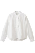 【ミディウミ/MidiUmi】のfront half frill shirt シャツ off white|ID:prp329100004748487