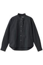 【ミディウミ/MidiUmi】のfront half frill shirt シャツ c.gray|ID:prp329100004748487