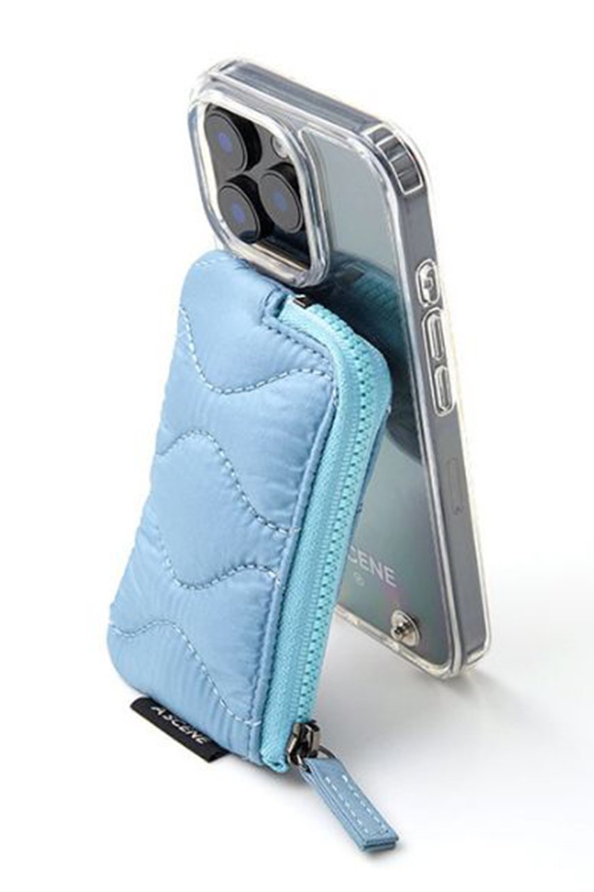 【エーシーン/A SCENE】のiPhone15/15Pro Quilt clear case 人気、トレンドファッション・服の通販 founy(ファニー) 　ファッション　Fashion　レディースファッション　Fashion for Women　iPhone アイフォーン　iPhone　おすすめ　Recommended / Our Picks　キルティング　Quilted, Quilting　チャーム　Charm, Pendant　ポケット　Pocket, Pocket Detail　ミックス　Mix, Mixed Style　A/W・秋冬　Autumn/Winter　other-2|ID: prp329100004748488 ipo3291000000035275278