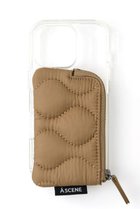 【エーシーン/A SCENE】のiPhone14/14Pro Quilt clear case ベージュ|ID:prp329100004748491