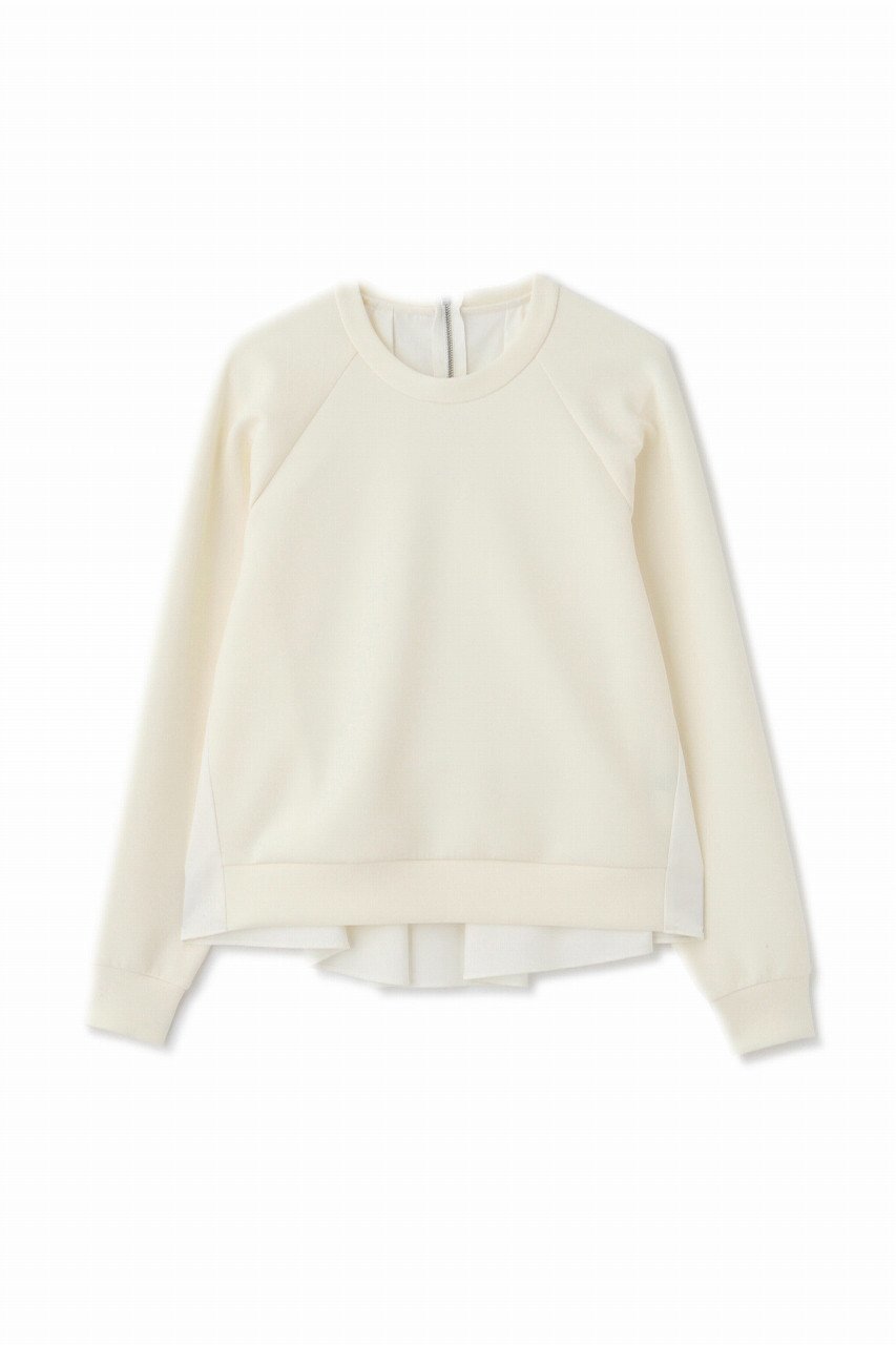 【アドーア/ADORE】のモノテックカットソー インテリア・キッズ・メンズ・レディースファッション・服の通販 founy(ファニー) 　ファッション　Fashion　レディースファッション　Fashion for Women　トップス・カットソー　Cut & Sew Tops　シャツ・ブラウス・オフィスカジュアル　Elegant Blouses & Button-Ups　ロングTシャツ・Tシャツ　Longline T-Shirts & Tees　カットソー・ベーシックTシャツ　Cut-and-Sewn Tops / Stretch Tees & Basics　カットソー　Cut and Sewn Top　スリーブ　Sleeve, Long Sleeve / Short Sleeve　セットアップ　Set-Up, Coordinated Outfit　ドッキング　Docking, Mixed Material　ロング　Long, Long-Length　ホワイト|ID: prp329100004748503 ipo3291000000034336031