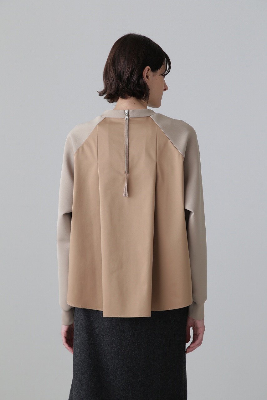 【アドーア/ADORE】のモノテックカットソー 人気、トレンドファッション・服の通販 founy(ファニー) 　ファッション　Fashion　レディースファッション　Fashion for Women　トップス・カットソー　Cut & Sew Tops　シャツ・ブラウス・オフィスカジュアル　Elegant Blouses & Button-Ups　ロングTシャツ・Tシャツ　Longline T-Shirts & Tees　カットソー・ベーシックTシャツ　Cut-and-Sewn Tops / Stretch Tees & Basics　カットソー　Cut and Sewn Top　スリーブ　Sleeve, Long Sleeve / Short Sleeve　セットアップ　Set-Up, Coordinated Outfit　ドッキング　Docking, Mixed Material　ロング　Long, Long-Length　other-6|ID: prp329100004748503 ipo3291000000034336041