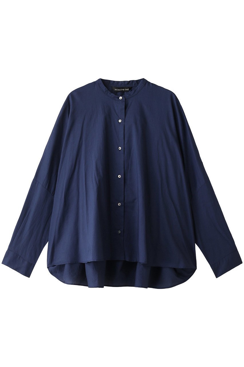 【ミズイロ インド/mizuiro ind】のバックギャザーワイドシャツ 人気、トレンドファッション・服の通販 founy(ファニー) 　ファッション　Fashion　レディースファッション　Fashion for Women　トップス・カットソー　Cut & Sew Tops　シャツ・ブラウス・オフィスカジュアル　Elegant Blouses & Button-Ups　バッグ　Bags　ギャザー　Gathered, Ruffled　スリーブ　Sleeve, Long Sleeve / Short Sleeve　ロング　Long, Long-Length　ワイド　Wide, Wide Fit　定番　Standard, Basic Item　長袖　Long Sleeve, Full Sleeve　 other-1|ID: prp329100004748528 ipo3291000000034336506