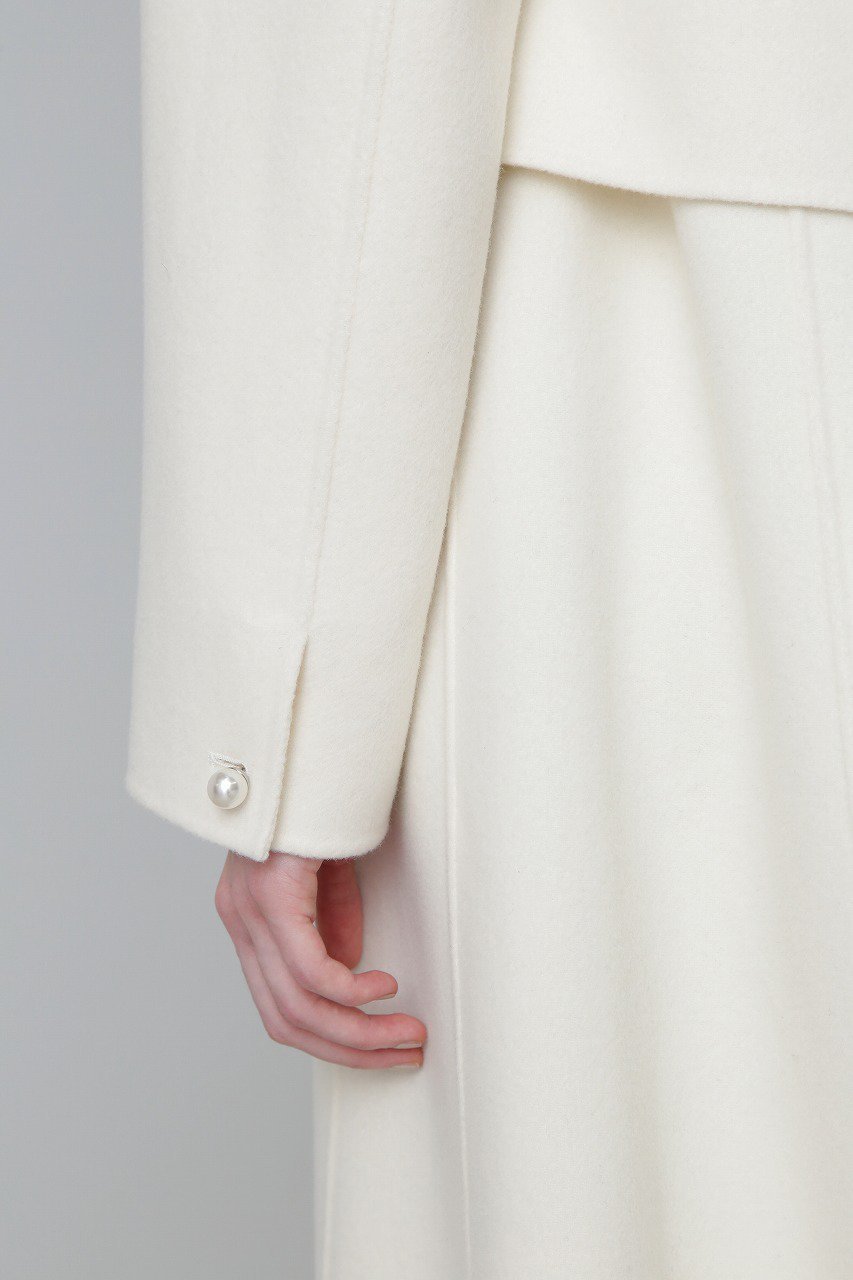 【アドーア/ADORE】のソリッドウールリバーロングコート 人気、トレンドファッション・服の通販 founy(ファニー) 　ファッション　Fashion　レディースファッション　Fashion for Women　アウター　Coat / Outerwear Collection　コート・ロングコート・ピーコート　Long Coats, Peacoats & More　コンシャス　Conscious, Bodycon　ダブル　Double, Double-Breasted　チェスターコート　Chester Coat, Long Coat　パール　Pearl, Pearl Accent　ロング　Long, Long-Length　other-7|ID: prp329100004748530 ipo3291000000034336544