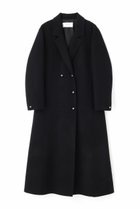 【アドーア/ADORE】のソリッドウールリバーロングコート ブラック|ID: prp329100004748530 ipo3291000000035949644