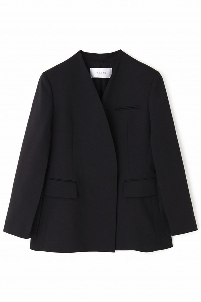 【アドーア/ADORE】のホロウツイルジャケット インテリア・キッズ・メンズ・レディースファッション・服の通販 founy(ファニー) https://founy.com/ ファッション Fashion レディースファッション Fashion for Women アウター Coat / Outerwear Collection レディースジャケット・軽アウター Jackets シェイプ Shape, Slim Fit ジャケット Jacket, Outerwear スリット Slit, Slit Detail ツイル Twist, Twisted Detail フェミニン Feminine, Girly |ID: prp329100004748535 ipo3291000000034336641