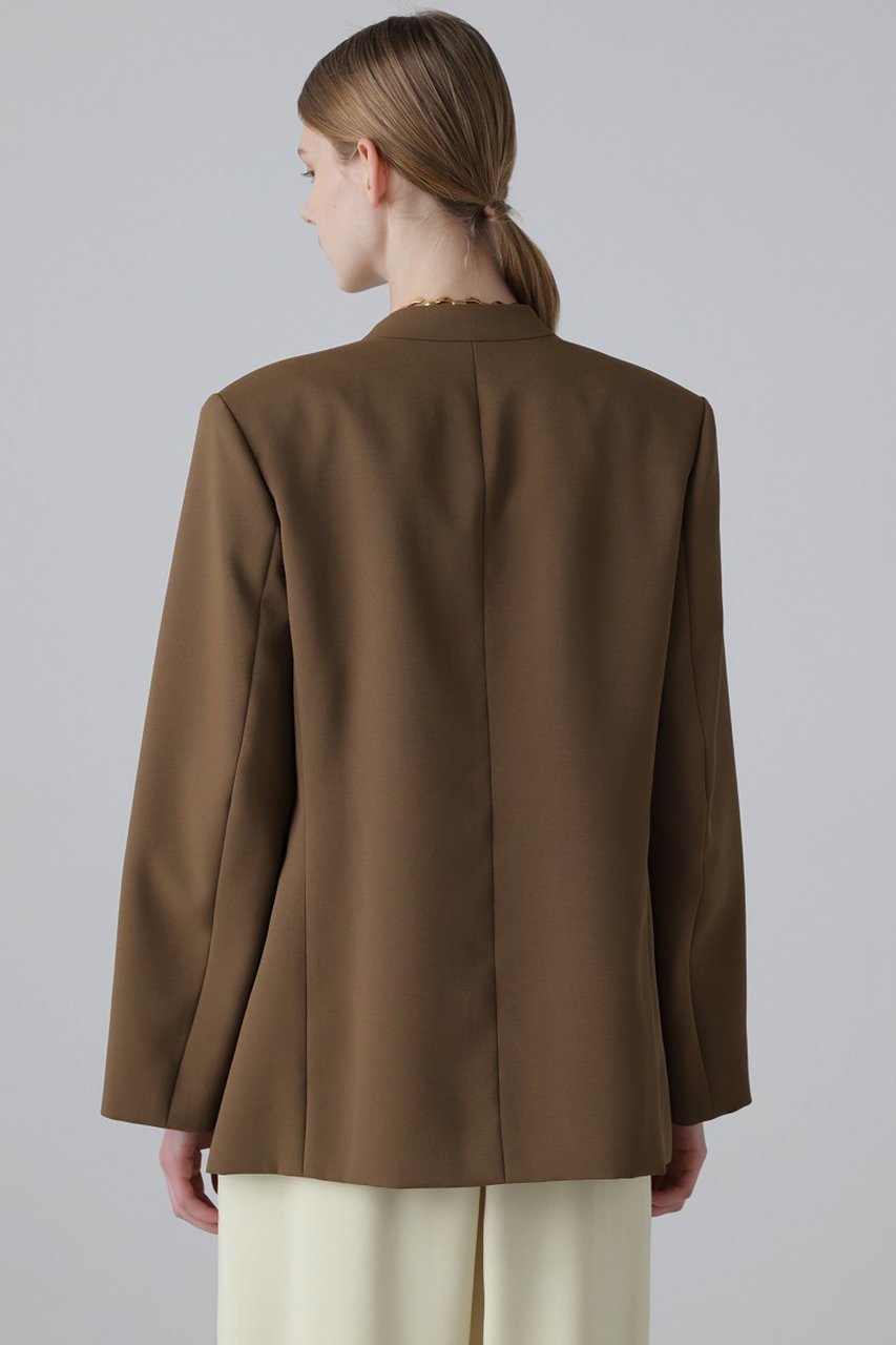 【アドーア/ADORE】のホロウツイルジャケット 人気、トレンドファッション・服の通販 founy(ファニー) 　ファッション　Fashion　レディースファッション　Fashion for Women　アウター　Coat / Outerwear Collection　レディースジャケット・軽アウター　Jackets　シェイプ　Shape, Slim Fit　ジャケット　Jacket, Outerwear　スリット　Slit, Slit Detail　ツイル　Twist, Twisted Detail　フェミニン　Feminine, Girly　other-4|ID: prp329100004748535 ipo3291000000034336646