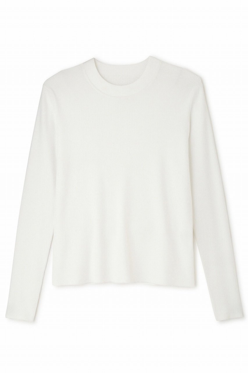 【アドーア/ADORE】のベーシックニット インテリア・キッズ・メンズ・レディースファッション・服の通販 founy(ファニー) 　ファッション　Fashion　レディースファッション　Fashion for Women　トップス・カットソー　Cut & Sew Tops　ニット　Knit Tops & Sweaters　カジュアルプルオーバー・ニットトップス　Pullovers & Knit Tops / Casual Pullovers　ストレッチ　Stretch, Stretchy Fabric　ベーシック　Basic, Essential　リブニット　Rib Knit, Ribbed Knit　定番　Standard, Basic Item　ホワイト|ID: prp329100004748537 ipo3291000000034336760