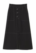 【アドーア/ADORE】のドライストレッチツイルスカート 人気、トレンドファッション・服の通販 founy(ファニー) ファッション Fashion レディースファッション Fashion for Women スカート Skirts ロングスカート Long Skirts / Maxi & Midi Skirts ツイル Twist, Twisted Detail ドレープ Drape, Draping Fabric ロング Long, Long-Length エレガント 上品 Elegant thumbnail ブラック|ID: prp329100004748542 ipo3291000000034336987
