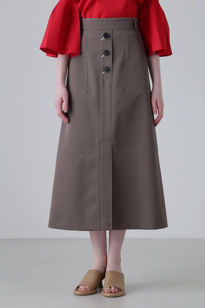 【アドーア/ADORE】のドライストレッチツイルスカート 人気、トレンドファッション・服の通販 founy(ファニー) 　ファッション　Fashion　レディースファッション　Fashion for Women　スカート　Skirts　ロングスカート　Long Skirts / Maxi & Midi Skirts　ツイル　Twist, Twisted Detail　ドレープ　Drape, Draping Fabric　ロング　Long, Long-Length　エレガント 上品　Elegant　other-6|ID: prp329100004748542 ipo3291000000034336993