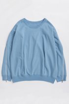 【メゾンスペシャル/MAISON SPECIAL】のZip Sweat Tops/ジップスウェットトップス BLU(ブルー)|ID: prp329100004748551 ipo3291000000034337108