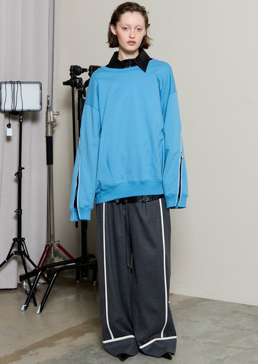 【メゾンスペシャル/MAISON SPECIAL】のZip Sweat Tops/ジップスウェットトップス 人気、トレンドファッション・服の通販 founy(ファニー) 　ファッション　Fashion　レディースファッション　Fashion for Women　トップス・カットソー　Cut & Sew Tops　シャツ・ブラウス・オフィスカジュアル　Elegant Blouses & Button-Ups　レディースパーカー・カジュアルフーディー　Casual Hoodies & Sweatshirts　ロングTシャツ・Tシャツ　Longline T-Shirts & Tees　スウェット・クルーネックトップス　Sweatshirts & Crewnecks / Relaxed Fit Sweat Tops　カットソー・ベーシックTシャツ　Cut-and-Sewn Tops / Stretch Tees & Basics　おすすめ　Recommended / Our Picks　シンプル　Simple, Minimal　スウェット / スエット　Sweatshirt, Sweatwear　新作・新入荷　New Arrivals / New In　other-8|ID: prp329100004748551 ipo3291000000034337115