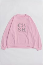 【メゾンスペシャル/MAISON SPECIAL】のCLASH Logo Stud Sweatshirt/CLASHロゴスタッズスウェット 人気、トレンドファッション・服の通販 founy(ファニー) ファッション Fashion レディースファッション Fashion for Women トップス・カットソー Cut & Sew Tops シャツ・ブラウス・オフィスカジュアル Elegant Blouses & Button-Ups レディースパーカー・カジュアルフーディー Casual Hoodies & Sweatshirts ロングTシャツ・Tシャツ Longline T-Shirts & Tees スウェット・クルーネックトップス Sweatshirts & Crewnecks / Relaxed Fit Sweat Tops カットソー・ベーシックTシャツ Cut-and-Sewn Tops / Stretch Tees & Basics スタッズ Studs, Metal Accents デニム Denim, Jeans Material トレンド Trend, Trending Now フロント Front, Front Design リラックス Relax, Relaxed Fit 新作・新入荷 New Arrivals / New In thumbnail PNK(ピンク)|ID: prp329100004748552 ipo3291000000034337120