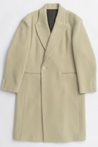 【メゾンスペシャル/MAISON SPECIAL】のPile Melton Chester Coat/パイルメルトンチェスターコート LIME(ライム)|ID: prp329100004748557 ipo3291000000034337167