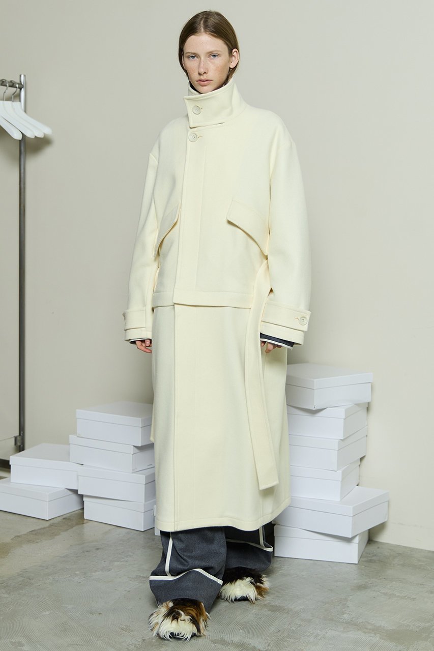【メゾンスペシャル/MAISON SPECIAL】の2way Stand Collar Coat/2WAYスタンドカラーコート 人気、トレンドファッション・服の通販 founy(ファニー)  ファッション Fashion レディースファッション Fashion for Women アウター Coat / Outerwear Collection コート・ロングコート・ピーコート Long Coats, Peacoats & More ショート Short, Short Length スタンド Stand Collar, Upright Stand ブルゾン Blouson, Bomber Jacket ロング Long, Long-Length エレガント 上品 Elegant 新作・新入荷 New Arrivals / New In other-2|ID: prp329100004748558 ipo3291000000034337179