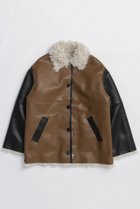 【メゾンスペシャル/MAISON SPECIAL】のReversible Mouton Coat/リバーシブルムートンコート MLT1(マルチカラー)|ID: prp329100004748559 ipo3291000000034337187
