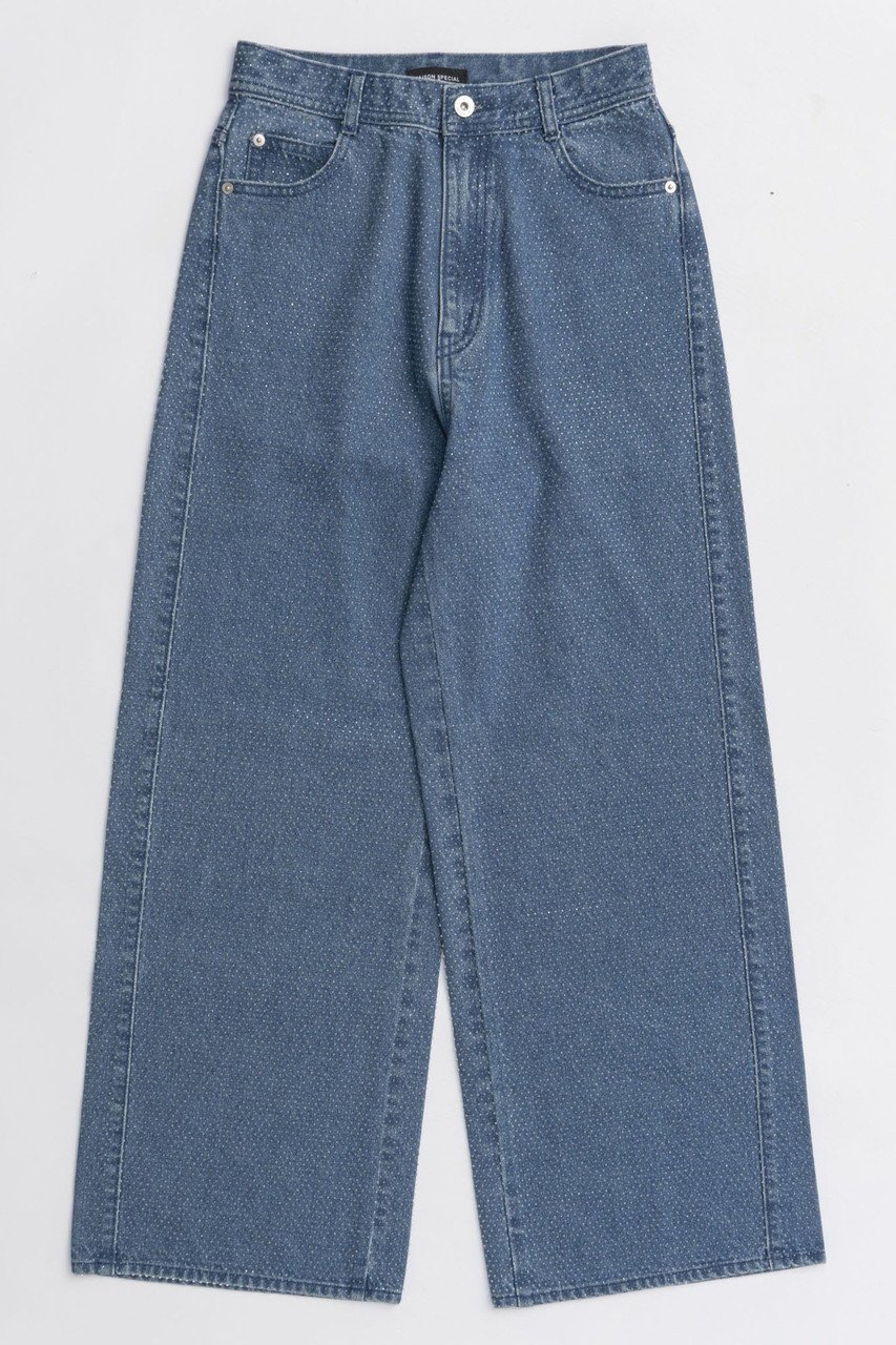 【メゾンスペシャル/MAISON SPECIAL】のClear Stone Denim/クリアストーンデニム インテリア・キッズ・メンズ・レディースファッション・服の通販 founy(ファニー) 　ファッション　Fashion　レディースファッション　Fashion for Women　パンツ　Pants & Trousers　デニムパンツ・ジーンズ・美脚デニム　Denim Jeans & Pants　シンプル　Simple, Minimal　ストーン　Stone, Gem-Like　デニム　Denim, Jeans Material　無地　Plain, Solid Color　A/W・秋冬　Autumn/Winter　新作・新入荷　New Arrivals / New In　BLU(ブルー)|ID: prp329100004748561 ipo3291000000034337204