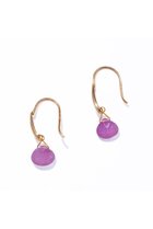 【ルボンボン/les bonbon】のserendip ruby ピアス イエローゴールド|ID: prp329100004749992 ipo3291000000034345990