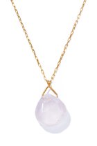 【ルボンボン/les bonbon】のserendip rose quartz ネックレス イエローゴールド|ID:prp329100004749996