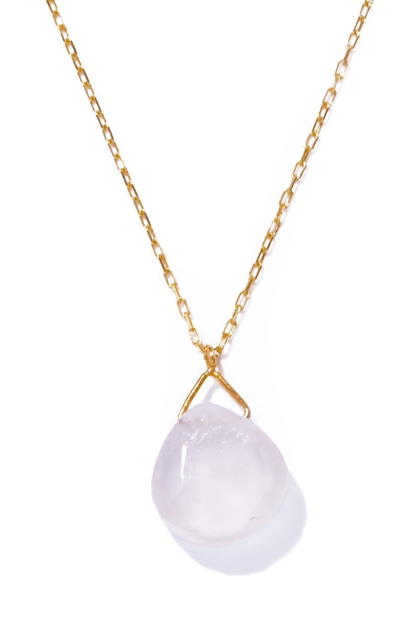 【ルボンボン/les bonbon】のserendip rose quartz ネックレス インテリア・キッズ・メンズ・レディースファッション・服の通販 founy(ファニー)  ファッション Fashion レディースファッション Fashion for Women ジュエリー Jewelry ネックレス Necklaces & Pendants イエロー Yellow チェーン Chain, Chain Strap ネックレス Necklace, Pendant Necklace リュクス Luxury, Elegant, High-End, Chic 再入荷 Restock / Back in Stock イエローゴールド|ID: prp329100004749996 ipo3291000000034346010