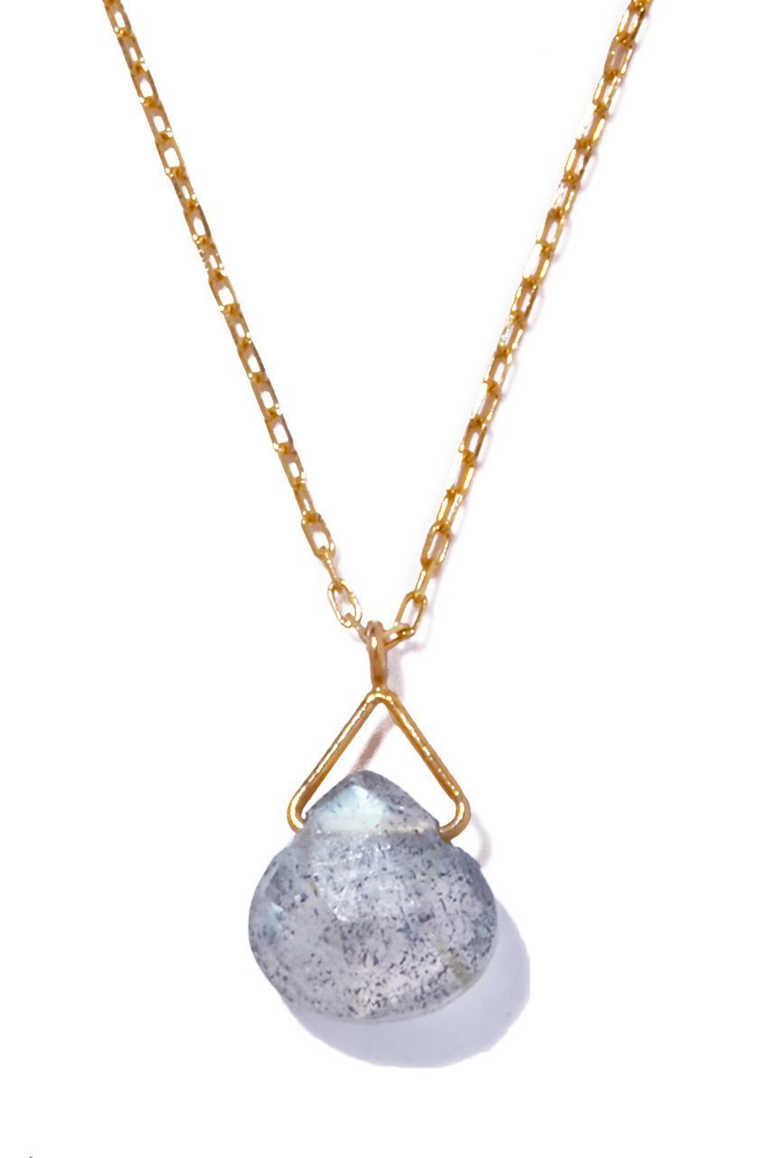 【ルボンボン/les bonbon】のserendip labradorite ネックレス インテリア・キッズ・メンズ・レディースファッション・服の通販 founy(ファニー) 　ファッション　Fashion　レディースファッション　Fashion for Women　ジュエリー　Jewelry　ネックレス　Necklaces & Pendants　ネックレス　Necklace, Pendant Necklace　イエローゴールド|ID: prp329100004750001 ipo3291000000034346036