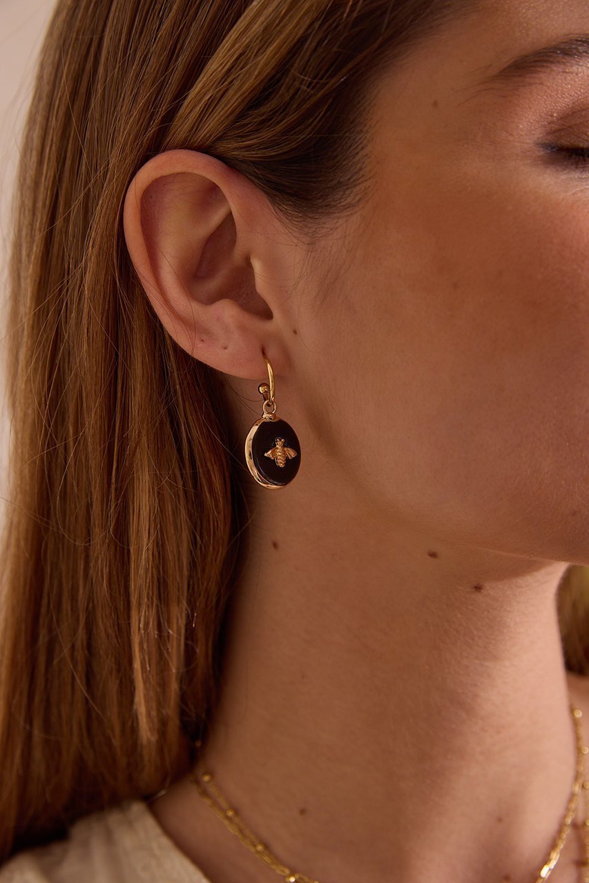 【バイ サン スワサント キャトル パリ/by 164 PARIS】のABEILLE ピアス 人気、トレンドファッション・服の通販 founy(ファニー) 　ファッション　Fashion　レディースファッション　Fashion for Women　ジュエリー　Jewelry　ファッションリング　Fashion Rings　イヤリング・フープ・ドロップタイプ　Hoop, Drop & Clip Earrings　イヤリング　Earrings　エレガント 上品　Elegant　モチーフ　Motif, Design Theme　リュクス　Luxury, Elegant, High-End, Chic　other-2|ID: prp329100004750030 ipo3291000000036183878