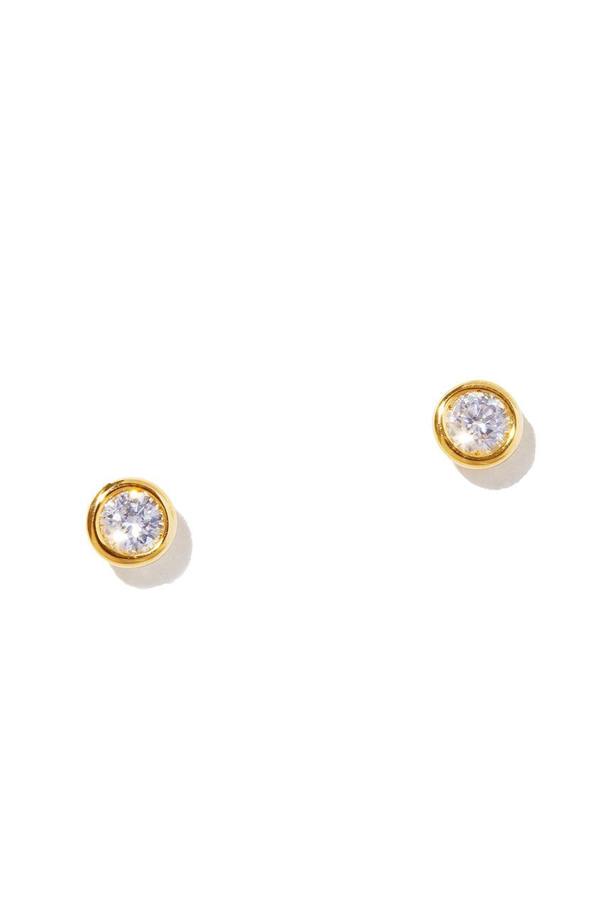 【ルボンボン/les bonbon】のK18 vetra diamond ピアス インテリア・キッズ・メンズ・レディースファッション・服の通販 founy(ファニー)  ファッション Fashion レディースファッション Fashion for Women ジュエリー Jewelry ファッションリング Fashion Rings イヤリング・フープ・ドロップタイプ Hoop, Drop & Clip Earrings イヤリング Earrings ジュエリー Jewelry, Accessories ダイヤモンド Diamond, Brilliant Cut 再入荷 Restock / Back in Stock イエローゴールド|ID: prp329100004750043 ipo3291000000034346257