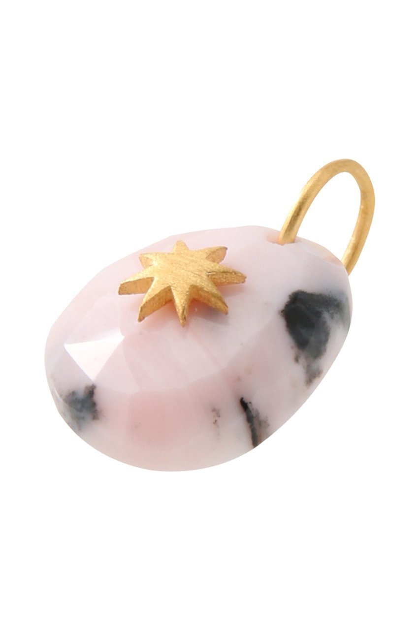 【クイコー/Kui Co】のピンクオパール チャーム with Star 人気、トレンドファッション・服の通販 founy(ファニー) 　ファッション　Fashion　レディースファッション　Fashion for Women　チャーム　Charm, Pendant　フェミニン　Feminine, Girly　マーブル　Marble, Marble Pattern　モチーフ　Motif, Design Theme　エレガント 上品　Elegant　other-2|ID: prp329100004750059 ipo3291000000034346377