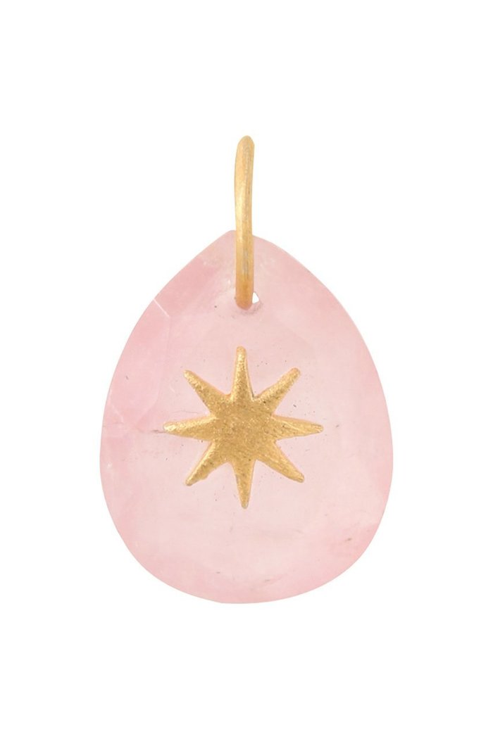 【クイコー/Kui Co】のローズクォーツ チャーム with Star インテリア・キッズ・メンズ・レディースファッション・服の通販 founy(ファニー) https://founy.com/ ファッション Fashion レディースファッション Fashion for Women チャーム Charm, Pendant メタル Metal, Metal Parts モチーフ Motif, Design Theme エレガント 上品 Elegant |ID: prp329100004750061 ipo3291000000034346381