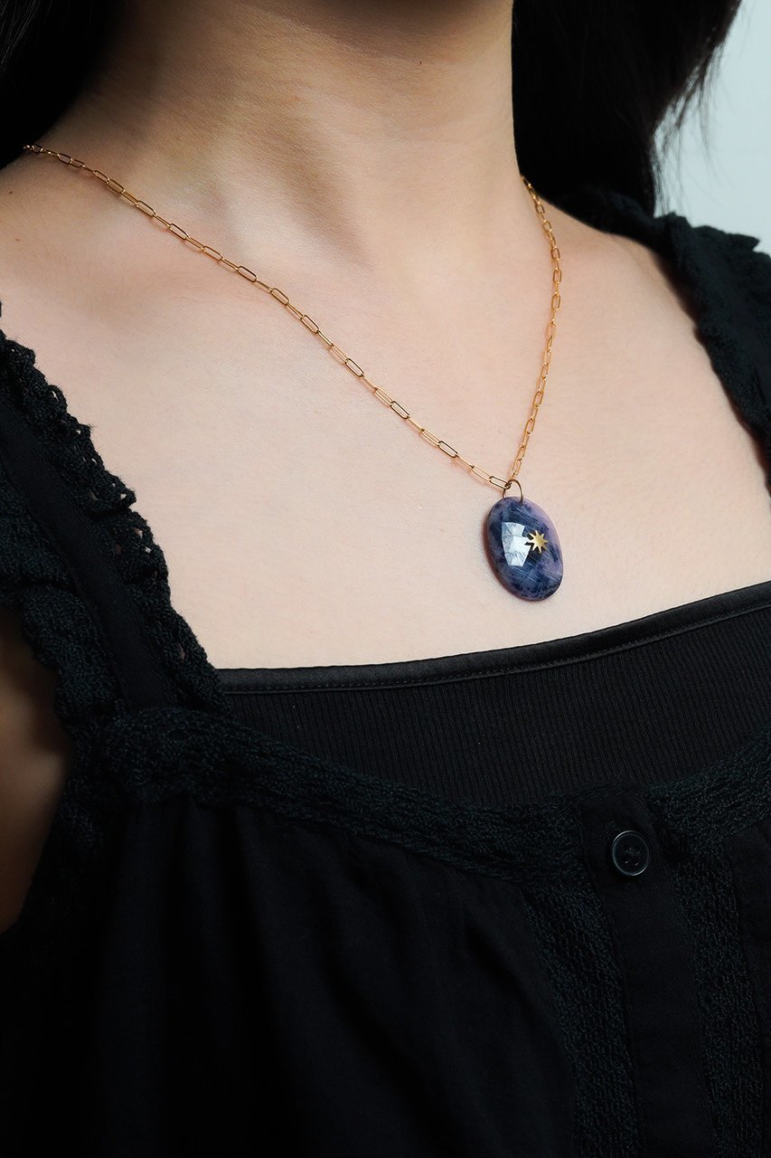 【クイコー/Kui Co】のサファイア チャーム with Star 人気、トレンドファッション・服の通販 founy(ファニー) 　ファッション　Fashion　レディースファッション　Fashion for Women　チャーム　Charm, Pendant　モチーフ　Motif, Design Theme　リュクス　Luxury, Elegant, High-End, Chic　ワンポイント　One Point, Statement Accent　other-3|ID: prp329100004750064 ipo3291000000034526043