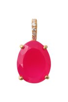 【クイコー/Kui Co】のカルセドニー チャーム ピンク|ID: prp329100004750068 ipo3291000000034346403