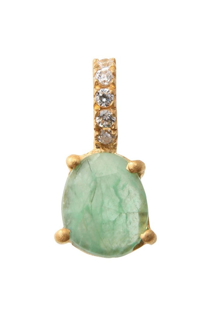 【クイコー/Kui Co】のエメラルド チャーム インテリア・キッズ・メンズ・レディースファッション・服の通販 founy(ファニー) https://founy.com/ ファッション Fashion レディースファッション Fashion for Women おすすめ Recommended / Our Picks ジュエリー Jewelry, Accessories チャーム Charm, Pendant |ID: prp329100004750075 ipo3291000000034346423