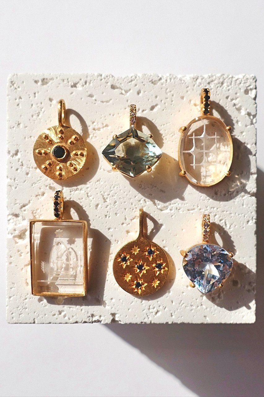 【クイコー/Kui Co】のグリーンアメジスト チャーム 人気、トレンドファッション・服の通販 founy(ファニー) 　ファッション　Fashion　レディースファッション　Fashion for Women　ジュエリー　Jewelry　おすすめ　Recommended / Our Picks　シンプル　Simple, Minimal　チャーム　Charm, Pendant　デコルテ　Décolleté, Neckline　ネックレス　Necklace, Pendant Necklace　other-4|ID: prp329100004750077 ipo3291000000035565025