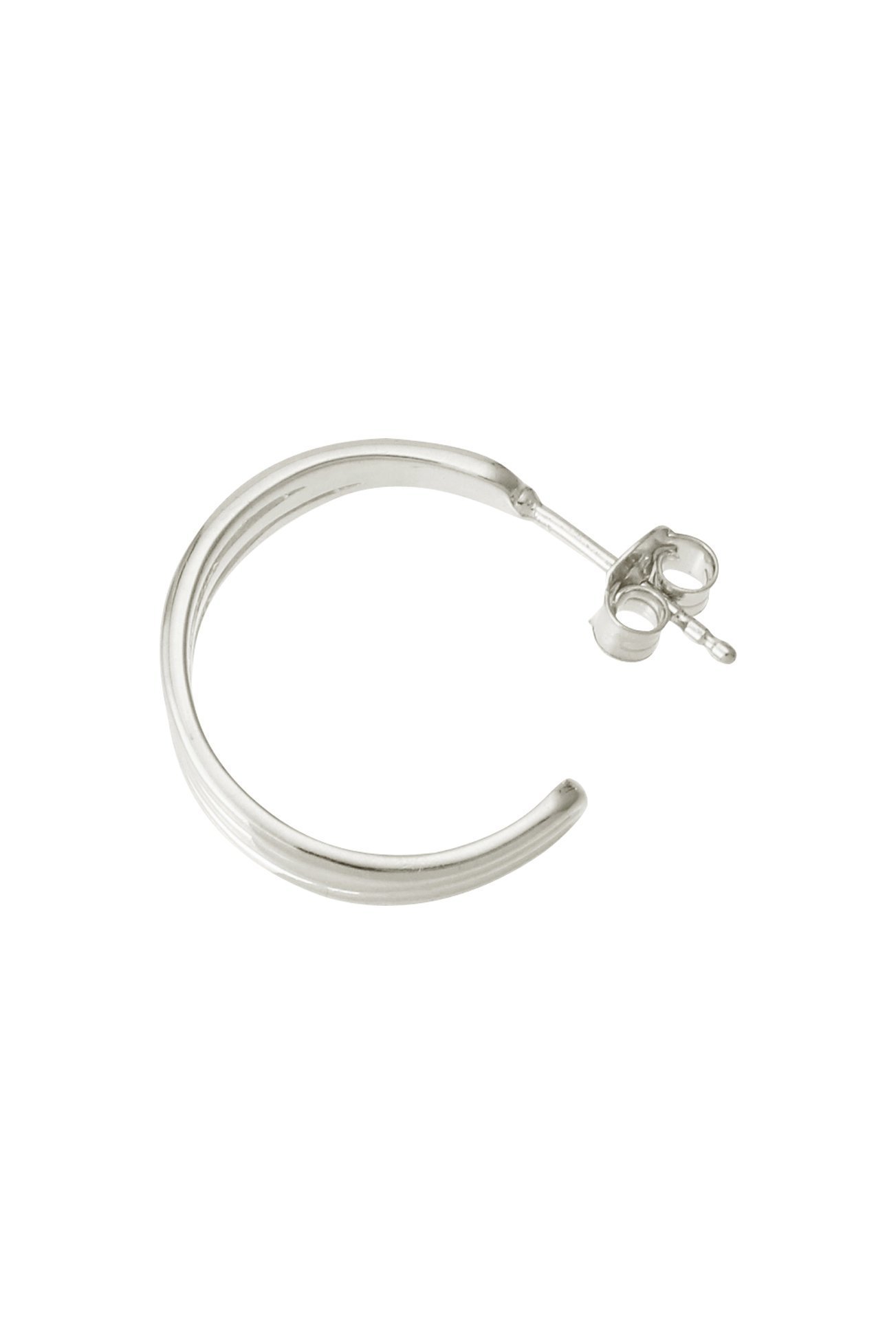 【デイジー ロンドン/DAISY LONDON】のTriple Wave Hoop ピアス 人気、トレンドファッション・服の通販 founy(ファニー)  ファッション Fashion レディースファッション Fashion for Women ジュエリー Jewelry ファッションリング Fashion Rings イヤリング・フープ・ドロップタイプ Hoop, Drop & Clip Earrings イヤリング Earrings エレガント 上品 Elegant クール Cool, Chic シルバー Silver, Metallic Silver フィット Fit, Slim Fit 新作・新入荷 New Arrivals / New In other-3|ID: prp329100004750085 ipo3291000000034346461
