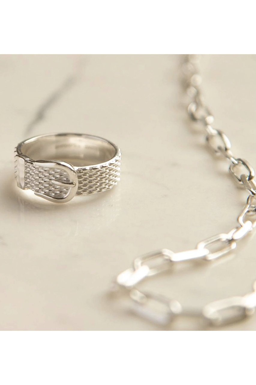 【デイジー ロンドン/DAISY LONDON】のShrimps Belt リング 人気、トレンドファッション・服の通販 founy(ファニー) ファッション Fashion レディースファッション Fashion for Women ジュエリー Jewelry クール Cool, Chic シルバー Silver, Metallic Silver シンプル Simple, Minimal モダン Modern, Contemporary モチーフ Motif, Design Theme エレガント 上品 Elegant other-5|ID: prp329100004750087 ipo3291000000034376900