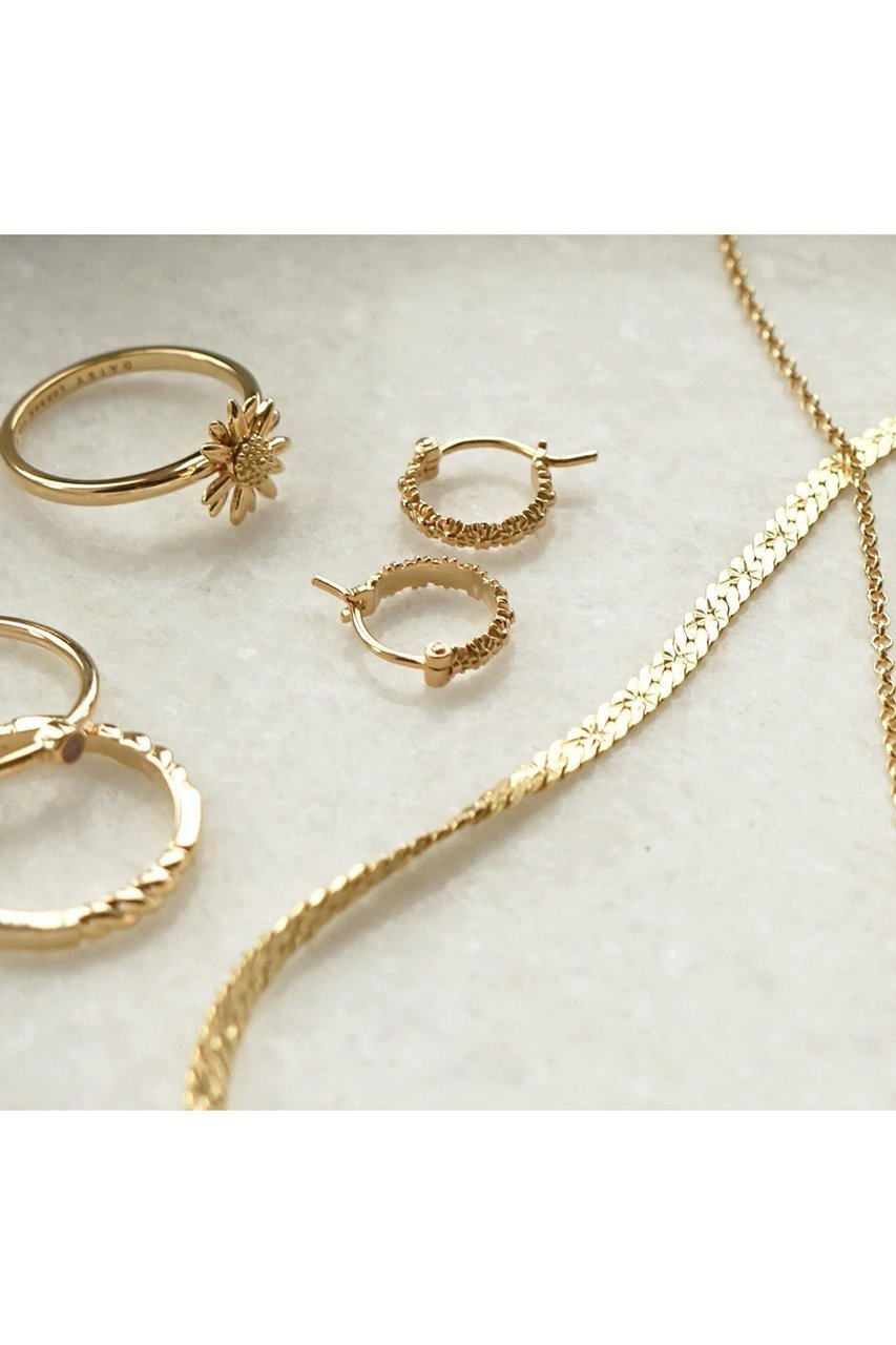 【デイジー ロンドン/DAISY LONDON】のIota Daisy Hoop ピアス 人気、トレンドファッション・服の通販 founy(ファニー) 　ファッション　Fashion　レディースファッション　Fashion for Women　ジュエリー　Jewelry　ファッションリング　Fashion Rings　イヤリング・フープ・ドロップタイプ　Hoop, Drop & Clip Earrings　イヤリング　Earrings　フープ　Hoop, Hoop Earrings　リュクス　Luxury, Elegant, High-End, Chic　エレガント 上品　Elegant　other-6|ID: prp329100004750092 ipo3291000000034376911