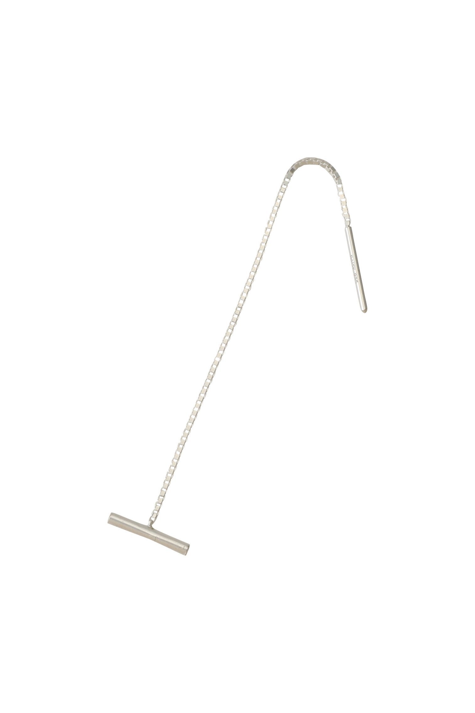 【デイジー ロンドン/DAISY LONDON】のEstee Lalonde T Bar Box Chain ピアス 人気、トレンドファッション・服の通販 founy(ファニー) 　ファッション　Fashion　レディースファッション　Fashion for Women　ジュエリー　Jewelry　ファッションリング　Fashion Rings　イヤリング・フープ・ドロップタイプ　Hoop, Drop & Clip Earrings　イヤリング　Earrings　シルバー　Silver, Metallic Silver　シンプル　Simple, Minimal　チェーン　Chain, Chain Strap　モダン　Modern, Contemporary　other-3|ID: prp329100004750093 ipo3291000000034346499