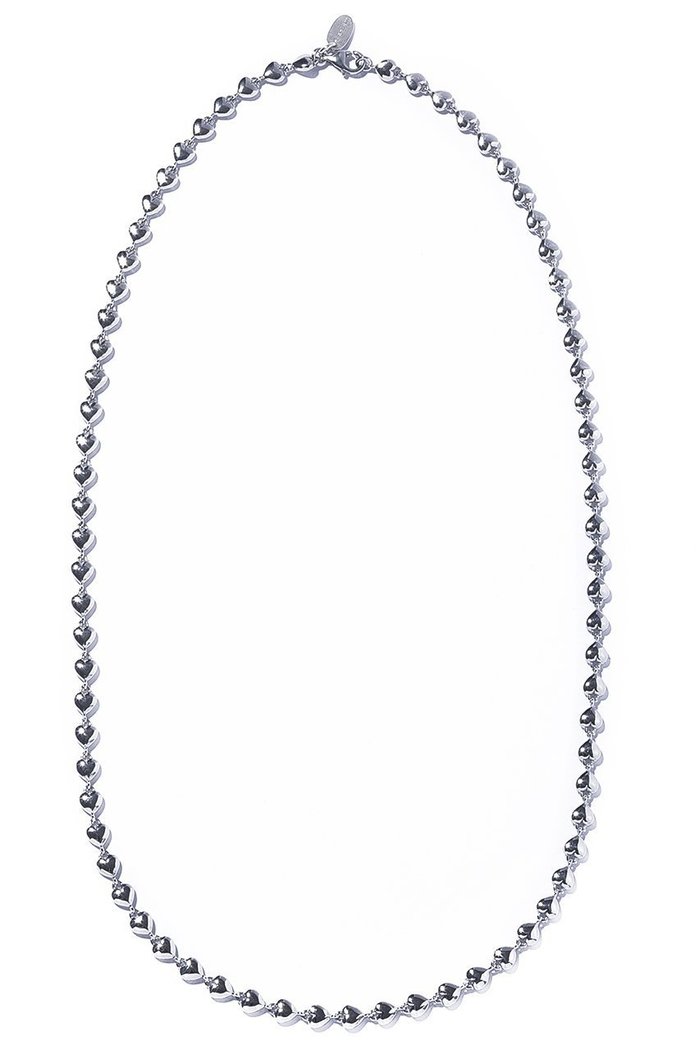 【クイップ クエイント/quip queint】のwhisper heart ロングネックレス インテリア・キッズ・メンズ・レディースファッション・服の通販 founy(ファニー) https://founy.com/ ファッション Fashion レディースファッション Fashion for Women ジュエリー Jewelry ネックレス Necklaces & Pendants クール Cool, Chic シェイプ Shape, Slim Fit シルバー Silver, Metallic Silver ジャケット Jacket, Outerwear スウェット / スエット Sweatshirt, Sweatwear ネックレス Necklace, Pendant Necklace フォルム Silhouette, Form ロング Long, Long-Length |ID: prp329100004750108 ipo3291000000036144373