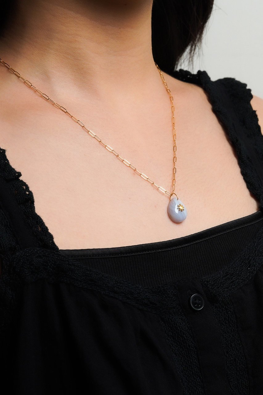 【クイコー/Kui Co】のブルーレースアゲート チャーム with Star 人気、トレンドファッション・服の通販 founy(ファニー) 　ファッション　Fashion　レディースファッション　Fashion for Women　チャーム　Charm, Pendant　モチーフ　Motif, Design Theme　リュクス　Luxury, Elegant, High-End, Chic　ワンポイント　One Point, Statement Accent　other-3|ID: prp329100004750112 ipo3291000000034526070