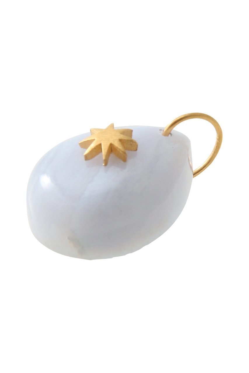 【クイコー/Kui Co】のブルーレースアゲート チャーム with Star 人気、トレンドファッション・服の通販 founy(ファニー) 　ファッション　Fashion　レディースファッション　Fashion for Women　ジュエリー　Jewelry　チャーム　Charm, Pendant　モチーフ　Motif, Design Theme　リュクス　Luxury, Elegant, High-End, Chic　ワンポイント　One Point, Statement Accent　other-3|ID: prp329100004750112 ipo3291000000036184046