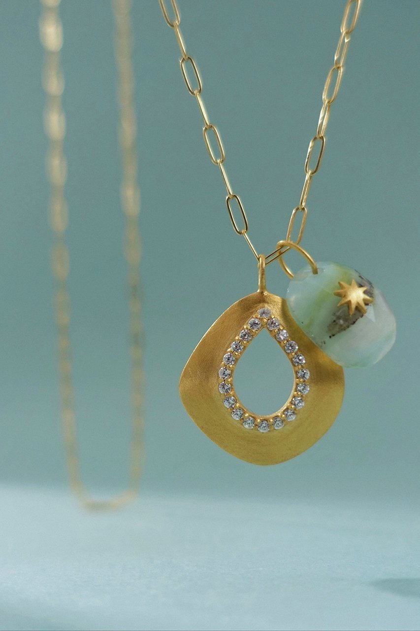 【クイコー/Kui Co】のジルコニア メタルチャーム 人気、トレンドファッション・服の通販 founy(ファニー) 　ファッション　Fashion　レディースファッション　Fashion for Women　エレガント 上品　Elegant　ストーン　Stone, Gem-Like　チャーム　Charm, Pendant　ドロップ　Drop Shoulder, Dropped Style　バランス　Balance, Style Balance　フォルム　Silhouette, Form　メタル　Metal, Metal Parts　other-4|ID: prp329100004750121 ipo3291000000034526087