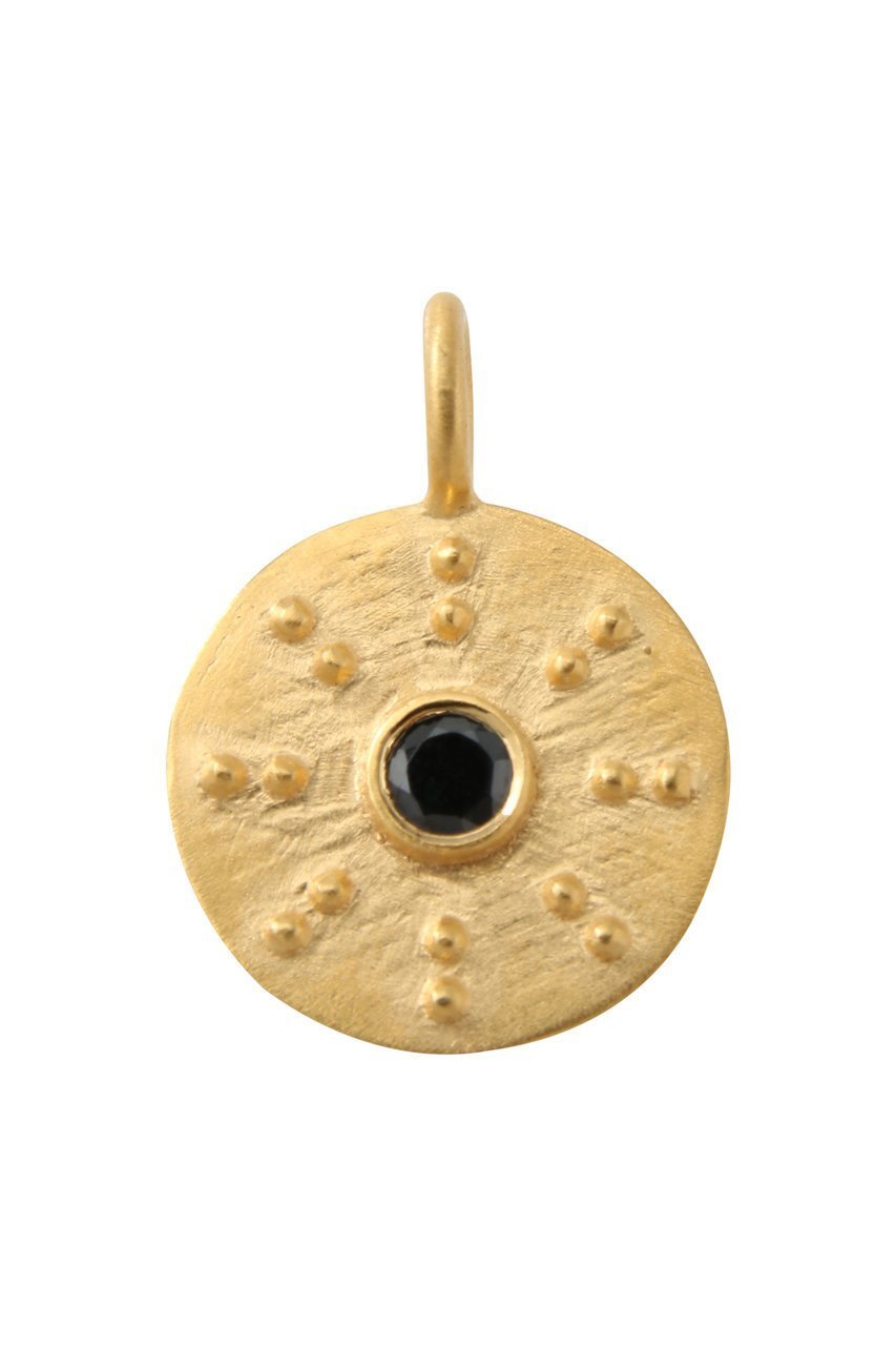 【クイコー/Kui Co】のラウンド メタルチャーム インテリア・キッズ・メンズ・レディースファッション・服の通販 founy(ファニー) 　ファッション　Fashion　レディースファッション　Fashion for Women　ジュエリー　Jewelry　なめらか　Smooth, Silky Texture　ストーン　Stone, Gem-Like　チャーム　Charm, Pendant　ドット　Polka Dot, Dot Pattern　メタル　Metal, Metal Parts　ラウンド　Round, Round Neck　エレガント 上品　Elegant　ブラック|ID: prp329100004750125 ipo3291000000035454815