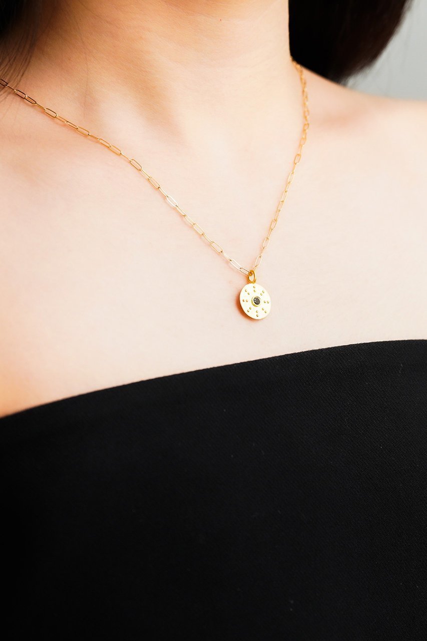 【クイコー/Kui Co】のラウンド メタルチャーム 人気、トレンドファッション・服の通販 founy(ファニー) 　ファッション　Fashion　レディースファッション　Fashion for Women　ジュエリー　Jewelry　なめらか　Smooth, Silky Texture　ストーン　Stone, Gem-Like　チャーム　Charm, Pendant　ドット　Polka Dot, Dot Pattern　メタル　Metal, Metal Parts　ラウンド　Round, Round Neck　エレガント 上品　Elegant　other-2|ID: prp329100004750125 ipo3291000000035454817