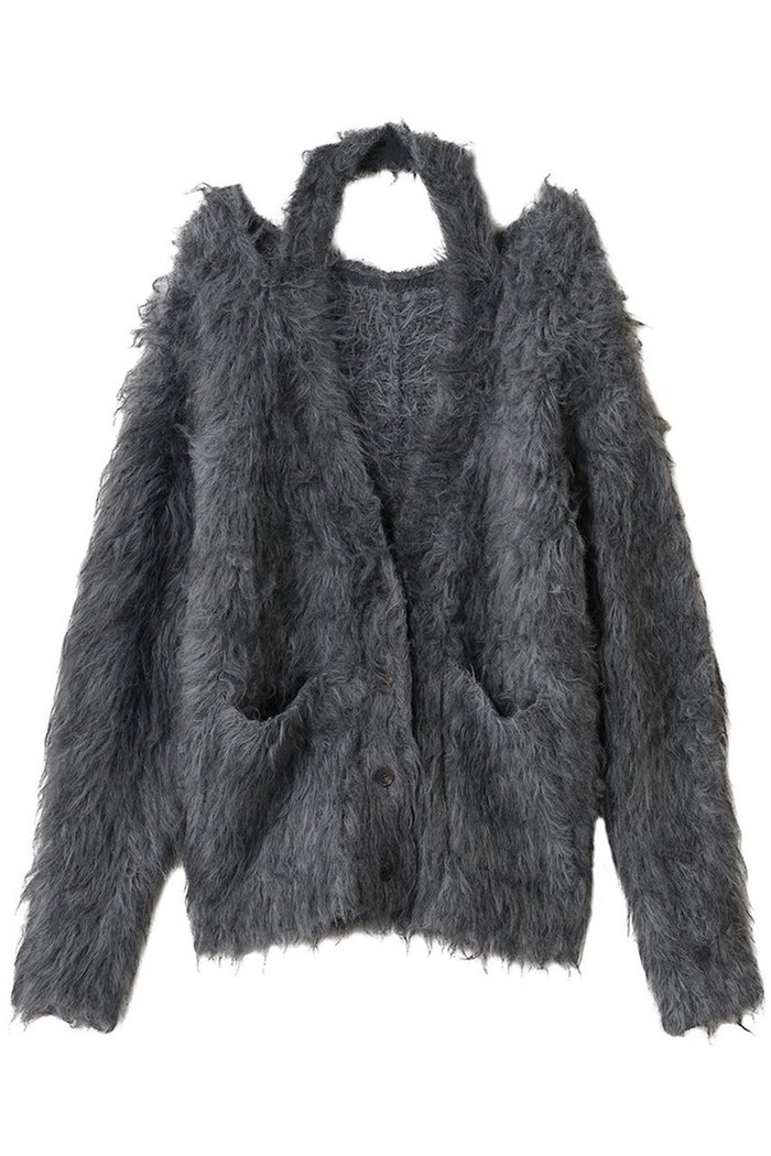 【プランク プロジェクト/PRANK PROJECT】のシャギーニットカーディガン / Shaggy Knit Cardigan インテリア・キッズ・メンズ・レディースファッション・服の通販 founy(ファニー) https://founy.com/ ファッション Fashion レディースファッション Fashion for Women トップス・カットソー Cut & Sew Tops ニット Knit Tops & Sweaters カーディガン・羽織り Layered Style Cardigans カーディガン Cardigan, Knitwear シンプル Simple, Minimal スリット Slit, Slit Detail スリーブ Sleeve, Long Sleeve / Short Sleeve ロング Long, Long-Length A/W・秋冬 Autumn/Winter |ID: prp329100004750131 ipo3291000000034346662