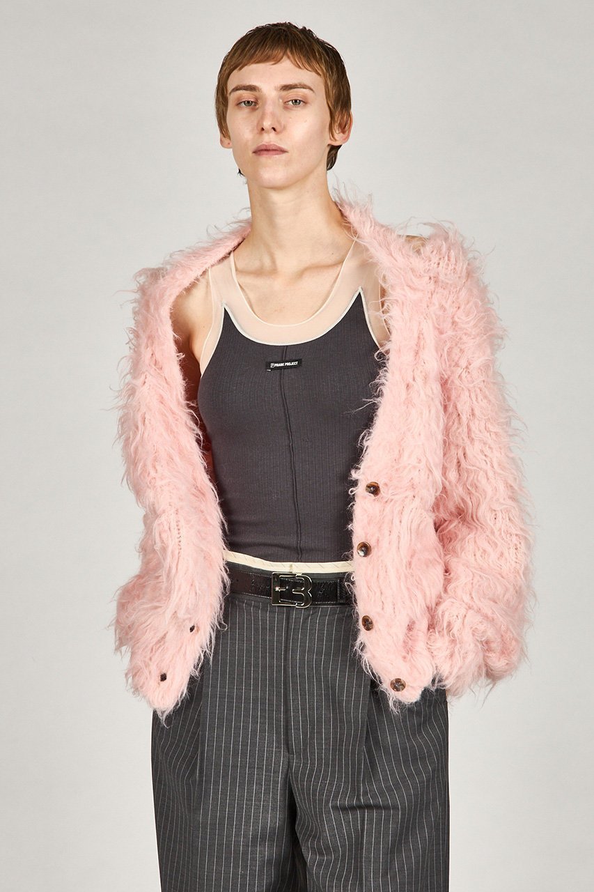 【プランク プロジェクト/PRANK PROJECT】のシャギーニットカーディガン / Shaggy Knit Cardigan 人気、トレンドファッション・服の通販 founy(ファニー) ファッション Fashion レディースファッション Fashion for Women トップス・カットソー Cut & Sew Tops ニット Knit Tops & Sweaters カーディガン・羽織り Layered Style Cardigans カーディガン Cardigan, Knitwear シンプル Simple, Minimal スリット Slit, Slit Detail スリーブ Sleeve, Long Sleeve / Short Sleeve ロング Long, Long-Length A/W・秋冬 Autumn/Winter other-7|ID: prp329100004750131 ipo3291000000036086503