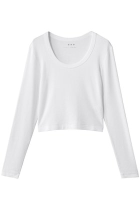 【スリー ドッツ/three dots】 レーヨンニットリブジャージー クロップドジェシカ人気、トレンドファッション・服の通販 founy(ファニー) ファッション Fashion レディースファッション Fashion for Women トップス・カットソー Cut & Sew Tops ニット Knit Tops & Sweaters シャツ・ブラウス・オフィスカジュアル Elegant Blouses & Button-Ups ロングTシャツ・Tシャツ Longline T-Shirts & Tees カットソー・ベーシックTシャツ Cut-and-Sewn Tops / Stretch Tees & Basics おすすめ Recommended / Our Picks インナー Innerwear カットソー Cut and Sewn Top クロップド Cropped, Short Length シンプル Simple, Minimal スリーブ Sleeve, Long Sleeve / Short Sleeve デコルテ Décolleté, Neckline トレンド Trend, Trending Now バランス Balance, Style Balance リラックス Relax, Relaxed Fit ロング Long, Long-Length エレガント 上品 Elegant 定番 Standard, Basic Item 新作・新入荷 New Arrivals / New In |ID:prp329100004750133