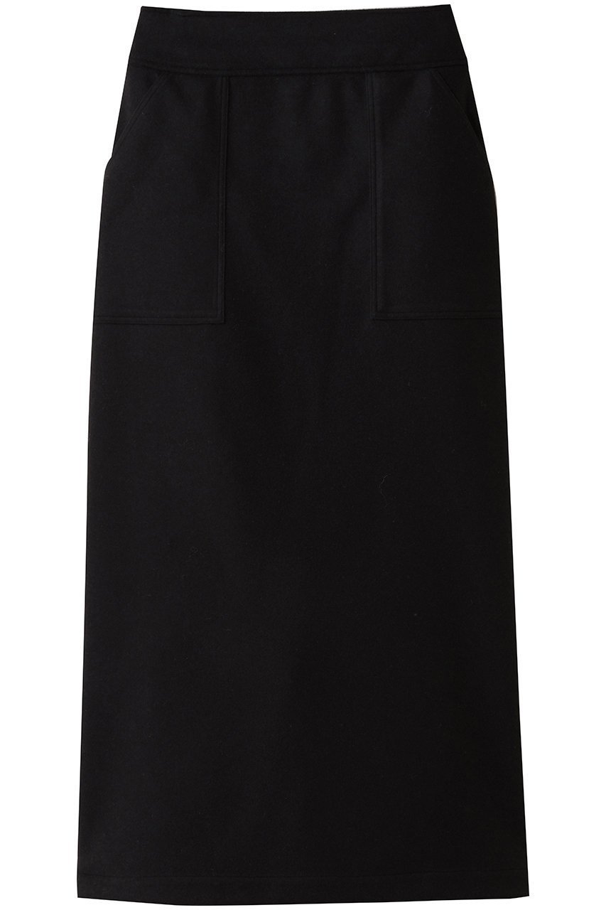 【スリー ドッツ/three dots】のウーリージャージー スカート インテリア・キッズ・メンズ・レディースファッション・服の通販 founy(ファニー)  ファッション Fashion レディースファッション Fashion for Women スカート Skirts ロングスカート Long Skirts / Maxi & Midi Skirts ポケット Pocket, Pocket Detail ロング Long, Long-Length 新作・新入荷 New Arrivals / New In 旅行 Travel ブラック|ID: prp329100004750135 ipo3291000000034346700