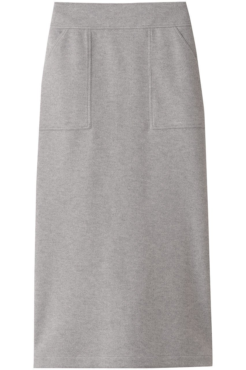 【スリー ドッツ/three dots】のウーリージャージー スカート インテリア・キッズ・メンズ・レディースファッション・服の通販 founy(ファニー)  ファッション Fashion レディースファッション Fashion for Women スカート Skirts ロングスカート Long Skirts / Maxi & Midi Skirts ポケット Pocket, Pocket Detail ロング Long, Long-Length 新作・新入荷 New Arrivals / New In 旅行 Travel メランジグレー|ID: prp329100004750135 ipo3291000000034346701